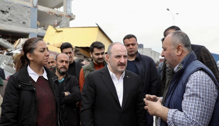 Depremzede vatandaşlara bir destekte KOBİ den geldi! İşletmecilere 1 buçuk milyon lira faizsiz kredi desteği sağlanacak!