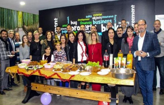 Antalyalı gayrimenkul danışmanları yeni yılı kutladı!