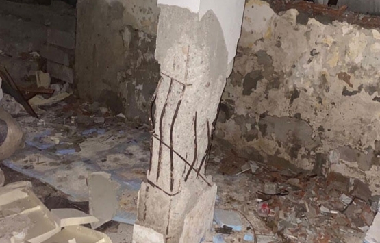 Bahçelievler'de çöken binanın fotoğrafları ortaya çıktı!