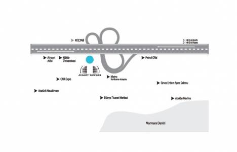 Ataköy Towers Aziz Yapı nerede?