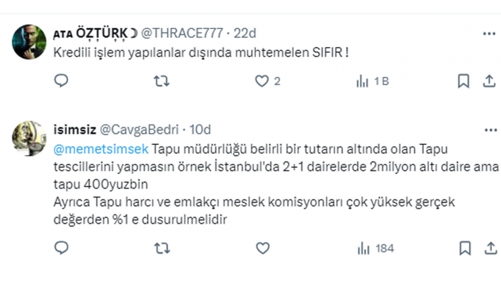 Bakan Şimşek ten kira vergi beyannamesi açıklaması: 21 bin TL den fazla kira alan ev sahipleri için son gün 5 Nisan!