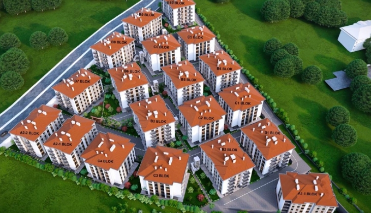 Emlak Konut GYO, Basko Sitesi kentsel dönüşüm projesi için düğmeye bastı! 447 konutluk yeni proje resmen başlıyor! 