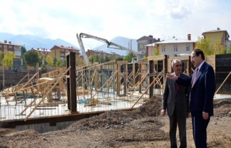 Palandöken Belediye hizmet binası yıl sonunda açılacak!