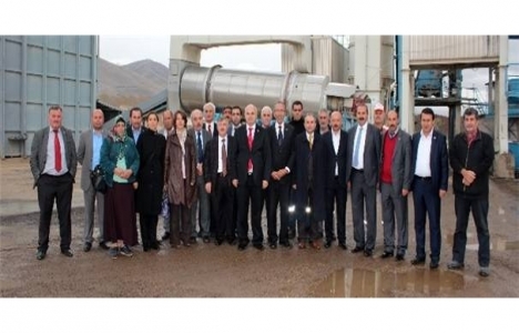 Fevzi Polat Erzurum'daki arıtma tesisini gezdi!