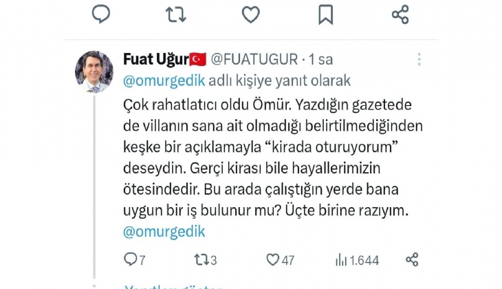 Gazetecilerin villa polemiği...