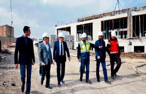 Pursaklar Devlet Hastanesi inşaatı yüzde 15 tamamlandı!