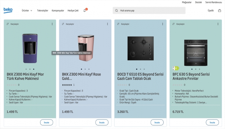 Beko’dan ankastre set alanlar çay makinesinde bin lira indirim kazanıyor! İşte 11 Eylül 2022 fiyat listesi