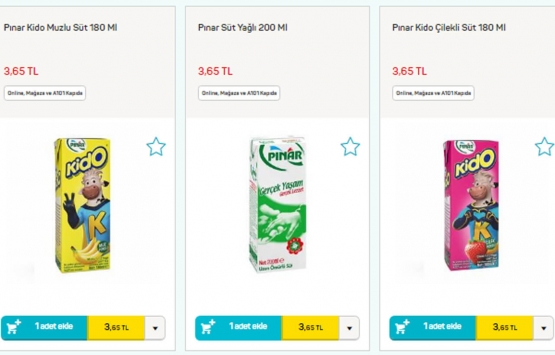 A101 süt ve meyve suyu 2022 kataloğu: 3,65 TL den başlayan fiyatlarla!