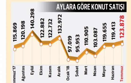 Doları bozduran konuta yöneldi!