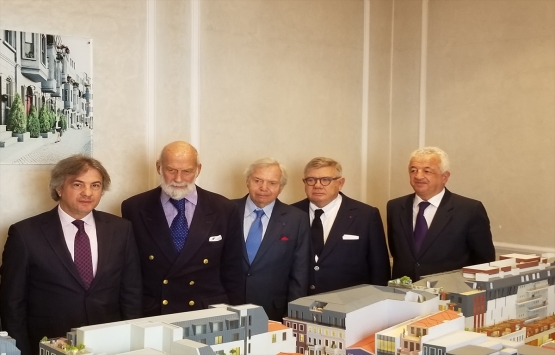 Xavier Hermes ve Kent Prensi Michael, Taksim 360 ı inceledi!