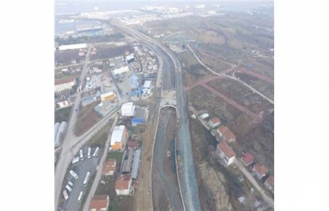 Gölcük Hisar Deresi Kavşağı son durum