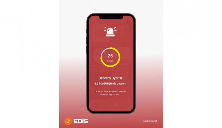 Deprem erken uyarı sistemi bina ve iş yerlerinden sonra cep telefonlarına geliyor!