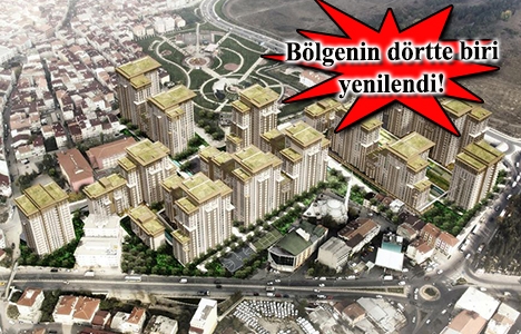 Esenler'de 5 yılda 26 bin bina yeniden inşa edildi!