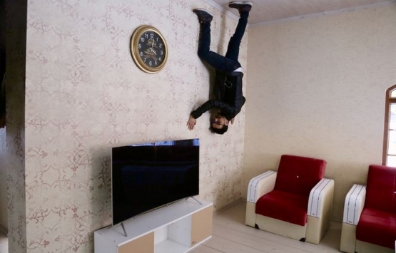 Konya daki iki katlı ters villaya yoğun ilgi!