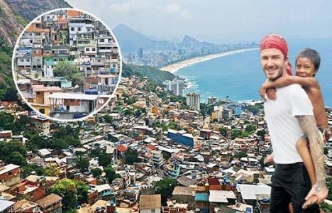 David Beckham Rio de Janeiro'dan ev aldı!