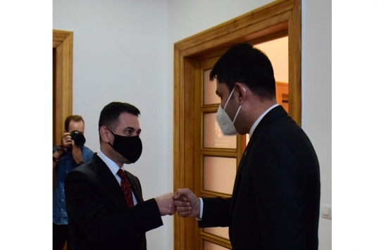 Arnavutluk ta depremzedeler için yapılacak yeni binaların temeli atıldı!