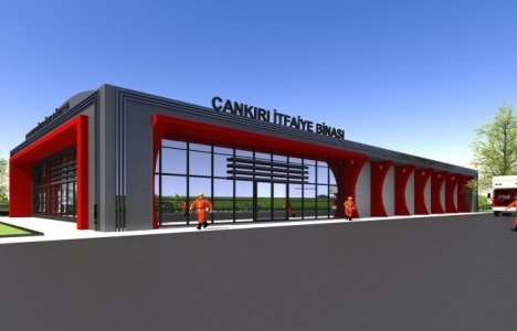 Çankırı'ya modern itfaiye binası inşa ediliyor!