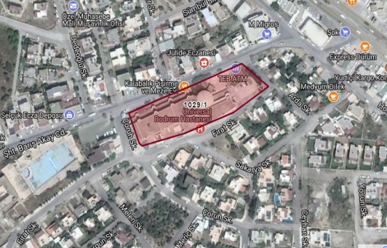 Üniversal Bodrum Hastanesi icradan satışa çıkarıldı!