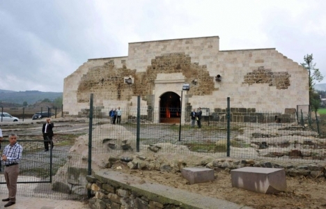 Samsun'da tarihi hanların restorasyon çalışmaları sürüyor!