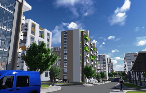 Uzundere Kentsel Dönüşüm Projesi'nin kaba inşaatı tamamlanıyor!