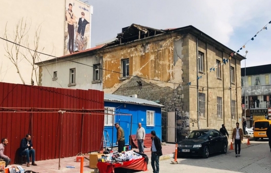 Van’daki eski tekel binası kültür evine dönüştürülüyor!
