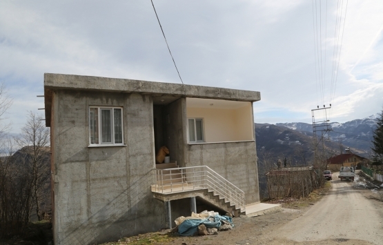 Ordu da 12 binanın tahliye edildiği heyelan bölgesinde inceleme başlatıldı!