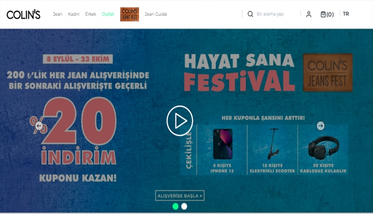 Colins’ten 200 TL’lik alışverişe ikinci alışverişte yüzde 20 indirim! ! 28 Eylül 2022 Colins fiyat listesi!