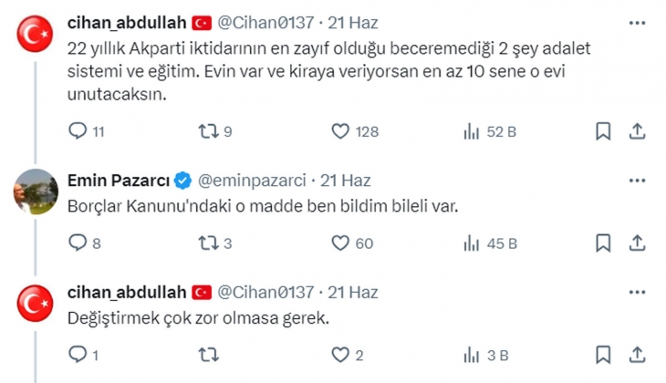 Gazeteci Emin Pazarcı dan yüzde 25 tepkisi: 20 bin TL lik eve 6 bin TL kira ödüyorlar!