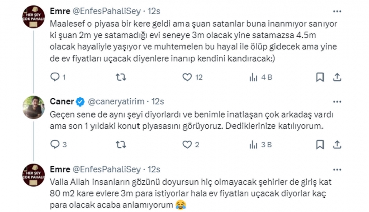 Faizler düşünce konut fiyatları fırlamaz: 2021 Eylül ün bile gerisine düşer!