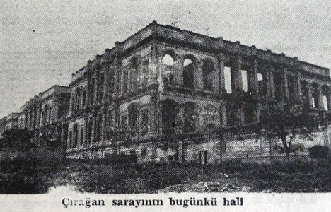 1945 yılında Çırağan Sarayı yazlık otel yapılacak!
