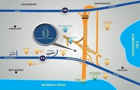 Samsun Towers ulaşım!