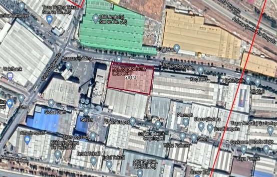 şehitkamil icradan satılık fabrika