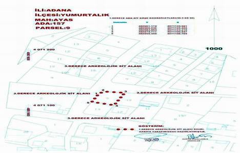 Adana Yumurtalık Ayas Mahallesi’ndeki sit alanı için karar!