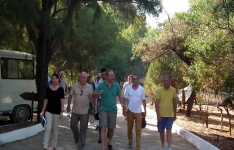 Deniz Atabay orman kampını ziyaret etti!