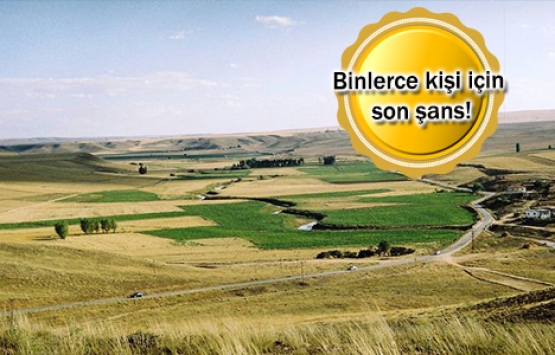 2B arazileri için 30 Kasım'a kadar başvuru yapılabilecek!