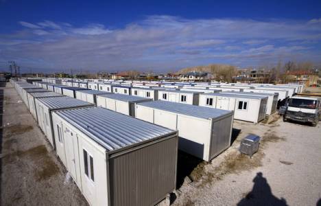 Konteyner kentte 23 bin kişi kalıyor!