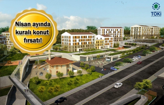 TOKİ Nisan ayında 1.521 konutu kurayla satacak!