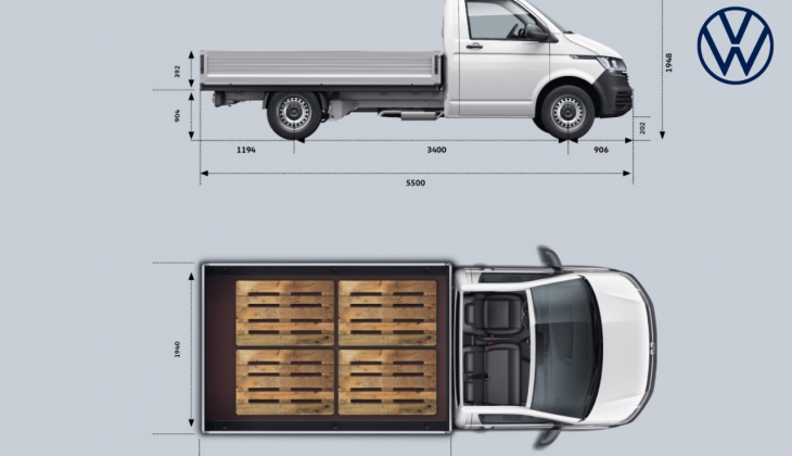 Volkswagen Transporter Pikap’a nisan ayına özel tam 43 bin TL’lik indirim geldi!