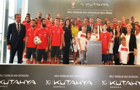 Kütahya Seramik Milli Takım'ın ana sponsoru oldu!