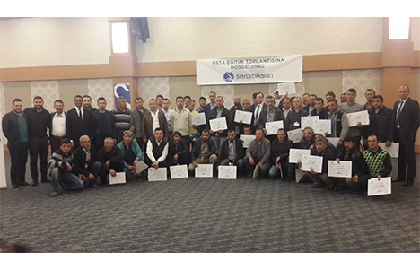 Seramiksan'ın usta eğitim seminerleri hız kesmeden devam ediyor!