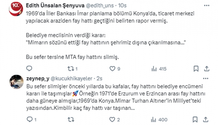 Deniz Yavuzyılmaz: Erzincan İliç’teki Anagold madeninin tam altındaki fay hattı haritadan silinmiş!