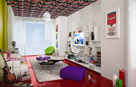 Stüdyo 24 örnek daire!