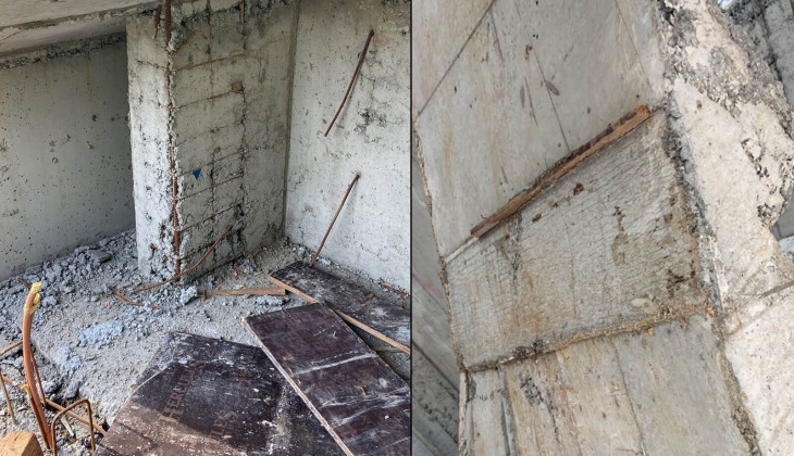 İstanbul'da 30 milyon TL'ye satılan villaların inşaatındaki hatalar şok etti!