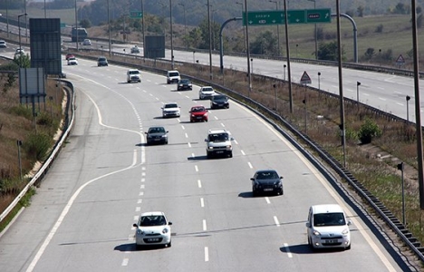 TEM 6 saat trafiğe kapatılacak!