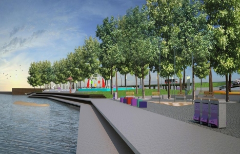 Bayraklı kıyı şeridi yeniden tasarlanıyor!