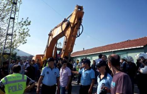 Ataşehir'de gecekondu sahipleri yıkıma karşı nöbet tuttular!