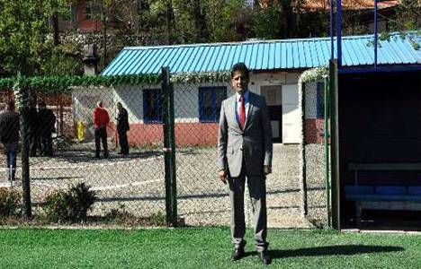 Zonguldak Fener sentetik sahasında soyunma odaları için çalışma yapılıyor!