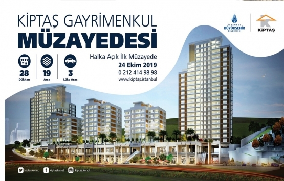 KİPTAŞ 3. Gayrimenkul Müzayedesi bugün!