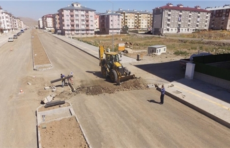 Erzurum'da altyapı çalışmaları yapılıyor!