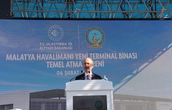 Malatya Havalimanı nın yeni termal binasının temeli atıldı!
